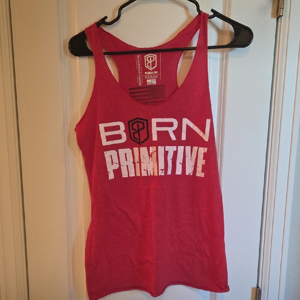 Red Born Primitive Tank